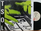 TSOL Change Today? LP (Enigma 1076, orig 1984) NM/VG++ with Insert, Goth Punk