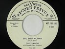 Blues 45 - Terry Timmons - Evil Eyed Woman - RCA Victor - mp3