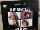 Beatles Apple 45 Rpm Let It Be Pucture Sleeve With Record Original EX