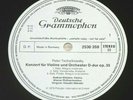 Mendelssohn, Tschaikowsky, ABBADO LP - VIOLIN CONCERTOS / PROMO DGG PRESS MINT-