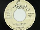 Doo-Wop 45 - Vocaltones - My Version Of Love - Apollo - mp3
