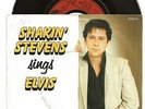 SHAKIN' STEVENS SINGS ELVIS VERY RARE 1981 FRANCE PROMO SINGLE + PIC COVER
