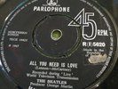 The Beatles All You Need Is Love R(I)5620 Rep of Ireland Press 7