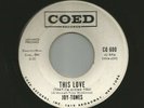 NORTHERN SOUL DOOWOP GIRLS -  JOY-TONES - THIS LOVE  - HEAR -1964 PROMO COED