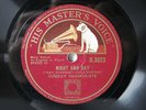 78rpm COMEDIAN HARMONISTS - NIGHT AND DAY / CREOLE LOVE CALL - Schellackplatte