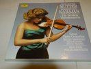 ANNE-SOPHIE MUTTER/KARAJAN Great Violin concertos DG Stereo 415-565-1 4LP Box