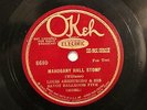 JAZZ LOUIS ARMSTRONG ORCH Mahogany Hall Stomp / Beau Koo Jack OKEH 8680 E-/V+