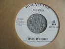 Elvis Presley - Frankie And Johnny 1966 USA 45 RCA VICTOR DJ/PROMO