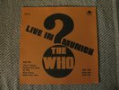 THE WHO Live in Munich Pig's Eye Insert Daltrey NOT TMOQ TAKRL Lp USBIDDERSONLY