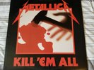 Metallica - Kill ‘Em All Vinyl LP (Late 1980s Pressing with bonus tracks)