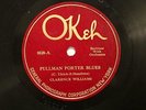 JAZZ CLARENCE WILLIAMS Pullman Porter Blues OKEH 8020 E-/VV+