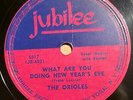The Orioles DOOWOP 78 What Are You Doing New Year's Eve / Lonely Christmas MINT-