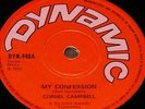 CORNEL CAMPBELL MY CONFESSION b/w AGGROVATORS CONFESSION UK SKA DYNAMIC 7