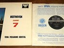 GEORG SOLTI VPO BEETHOVEN SYMPH 7 UK 1ST PRESS WBG ED1 DECCA STEREO SXL 2121 LP