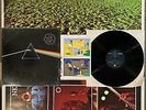 PINK FLOYD DARK SIDE OF MOON VG++/NM- 1st SHRNK HYPE 2 POSTERS 2 STICKERS 8 RIM
