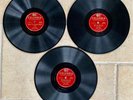 Gene Autry 78 RPM Christmas Records Rudolph Reindeer Frosty Snowman Santa Claus