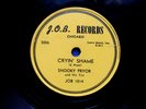 Snooky Pryor..Cryin' Shame..J.O.B Records 78 RPM RECORD Blues Vocal w/Guitar '53