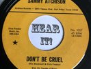 Private TX Rockabilly Mover 45 SAMMY ATCHISON Don’t Be Cruel Elvis Presley hear