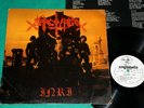 Sarcofago - INRI BRAZIL 1st Press Lp White Label Cogumelo 1987