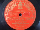 Scheir Omer Eff. Ottoman Turkish Odeon 78rpm Karagoz Karagiozis VG+