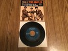 ‘Four By The Beatles’ 1964 USA extended play 7” cover + record excellent Cond