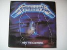 Metallica ?– Ride The Lightning INDIA VERTIGO Press  ULTRA Rare LP