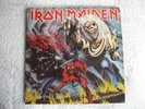 IRON MAIDEN THE NUMBER OF THE BEAST 1st PRESS VINYL LP INNER & MERCH 1982 EX/NM