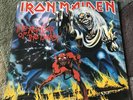 IRON MAIDEN The Number Of The Beast LP Vinyl Record German 1982 Very Good ++