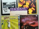 FIVE LP albums GENESIS Nursery Cryme, Then There Were Three, Spot the Pigeon....
