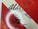 VAN HALEN DIVER DOWN SIGNED LP ORIGINAL VINYL ALL 4 EDDIE VERY RARE AUTOGRAPHED