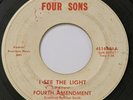RARE Garage Psych Rock 45 FOURTH AMENDMENT I See The Light 1968 on FOUR SONS mp3