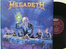 Megadeth LP “Rust In Peace”   Capitol C1 91935, Orig 1990   RARE Metal   VG+