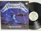 METALLICA Ride the Lightning RARE WHITE LABEL PROMO Megaforce 60396 EX+Vinyl WLP