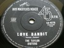 THE TAYLOR SISTERS *LOVE BANDIT*1963 OZ GIRL GROUP ROCKER HMV 7