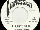 DIRTY SHAMES  MAKIN' LOVE / I DON'T CARE  BFTG KBD GARAGE PUNK ROCK 45 RPM 7