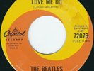 Beatles – Canadian Capitol 72076 – Love Me Do Alternate Take British Rock 45 RPM