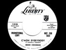 ROCKABILLY-EDDIE COCHRAN-C'MON EVERYBODY/DON'T EVER LET ME GO-LIBERTY 55166
