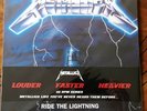 METALLICA RIDE THE LIGHTNING 2 VINYL 45 RPM LOUDER FASTER HEAVIER  REMASTERED