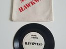 HAWKWIND SONIC ATTACK RARE SINGLE SIDED VINYL SINGLE