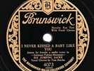 Brunswick #4073: Six Jumping Jacks-I Never Kissed A Baby Like You/Prune Song E-