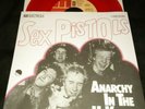 Sex Pistols - Anarchy In The UK RARE RED 7