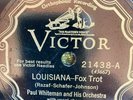 Victor 21438 Paul Whiteman Or w Bix & Bing LOUISIANA 78 rpm JAZZ EE+/E 1928