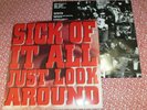 SICK OF IT ALL Just Look Around LP 2014 pressing LTD 250 RED VINYL punk/nyhc