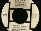 Barbara & Brenda-Hurtin' Inside/That's When You've Got Soul-Heidi 45-104-WLP