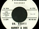 Harvey & Doc Oh Baby / Uncle Kev Phil Spector Rockabilly Rock N Roll Punk REPRO