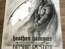 Heathen Hammer Kinship Destiny WHITE Vinyl LP