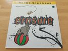 ERASURE  THE TWO RING CIRCUS  UK MUTE L STUMM 35  DOUBLE LP SET NEAR MINT COND