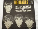 HEAR Beatles Do you Want To Know A Secret Vee Jay VJ587 PICTURE SLEEVE 1964