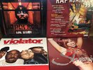 (4) 2xLP's RAP Hip-Hop R&B Q-tip MISSY Black Rob BUSTA VG/VG+ Shanice MOBB DEEP