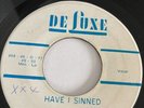 Donnie Elbert ?  Leona / Have I Sinned   What Can I Do  DeLuxe  1957   R&B   7